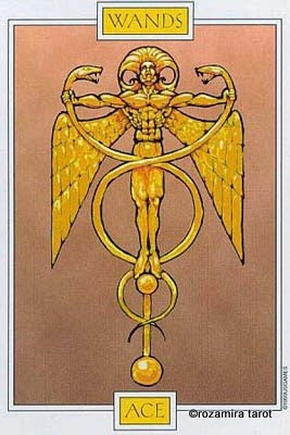 Winged spirit tarot